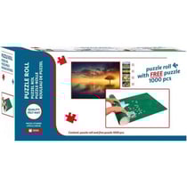 Tapis de rangement puzzle pour 1000 pieces + 1 puzzle 1000 pieces - rouleau - accessoire