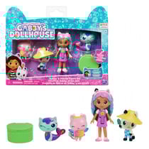 Gabby et la Maison Magique - Coffret 4 Figurines Gabby Chat Et 1 Accessoire