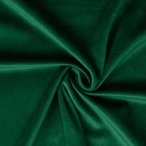 Tissu Velours ras d'ameublement uni Vert sapin