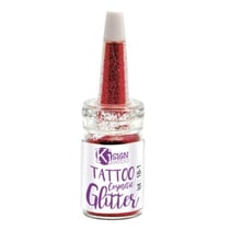Ki-Sign - Paillettes pour la peau Rouge Flacon 7 ml