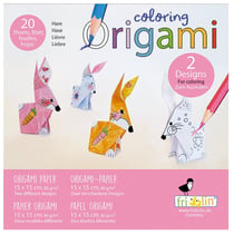 Coloring Origami - Lièvre - Fridolin