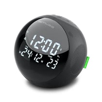 Radio-réveil Double Alarme Noir - Muse M197BT