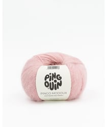 Pelote de Laine et Mohair PINGO MODOUX - Douceur et Style Réunis - Pingouin Rose