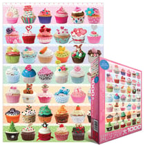 Puzzle 1000 pièces - Cupcakes Celebration - Eurographics