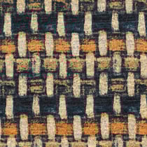 Tissu Maille Jersey Motif Abstrait sur fond Bleu marine