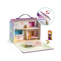 Maison de Bluchka et Indie figurines Tinyly