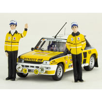 Voiture miniature de collection - Renault R5 Turbo Monte-Carlo 1981 - IXO 1/43