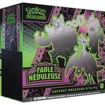 Coffret pokemon dresseur d'elite fable nébuleuse : ecarlate et violet
