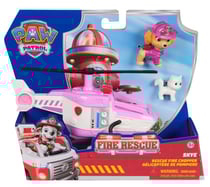 Paw Patrol Fire Rescue - Skye avec l'hélicoptère de sauvetage