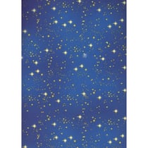 ROULEAU CIEL ETOILE 1.5 X 0.7m - BLEU