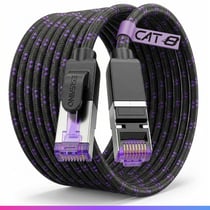 Câble éthernet réseau cat 8 RJ45 - 5 mètres - Noir - Oniverse