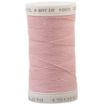 Fil à bâtir Rose 100% coton en bobine de 150m made in France