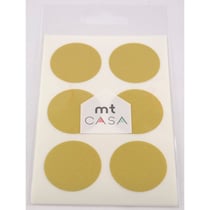 Masking Tape - Masking Tape MT Casa Seal Sticker rond en washi or - gold