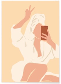 Affiche Abstract Women 1 | A3 : 29,7x42cm