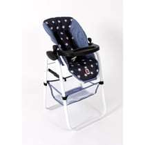 Chaise haute pour poupées Bleu étoiles