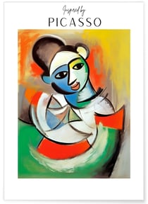 Affiche Picasso n°15 | A3 : 29,7x42cm