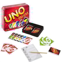 Mattel - k0888 - jeu de cartes - uno deluxe