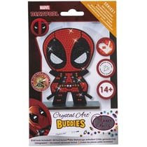 Kit DIY Crystal Art - Marvel - Figurine Deadpool - 11 x 8 cm - Licence Officielle - Mixte