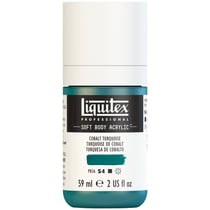 Peinture acrylique Soft Body Liquitex Professional Turquoise de Cobalt 59ml