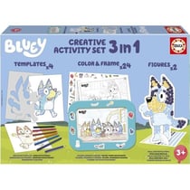 Set créatif - Décoration et modelage des personnages Bluey - 3 activités des 3 ans