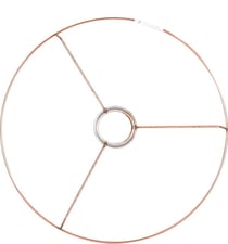 CERCLE AVEC BAGUE 35 EN 16 CUIVRE