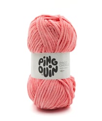Fil velours 100GR à tricoter PINGO CHENILLE - Pingouin - certifié Oeko-Tex Rose