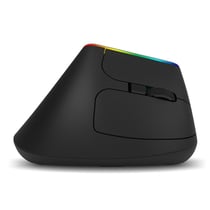 Souris Ergonomique Sans Fil 1600 DPI RGB 6 Boutons Bluetooth Verticale Noir YONIS