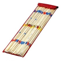 Mikado geant en bois 50 cm - angel toys - jeu d'adresse