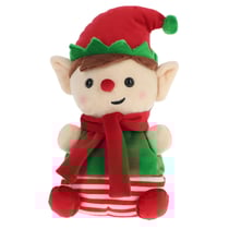 Peluche lutin série amis de Noël