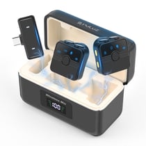 Microphone Sans Fil Avec Réduction De Bruit Et Boîtier De Chargement Inclus YONIS