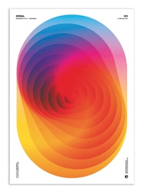 Affiche 50 x 70 cm -  Spiral - Posterlad