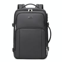 Sac À Dos Ordinateur 15.6 Pouces Avec Ports USB Type-C Anti-Vol Élégant Noir Gris YONIS