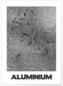 Affiche 'Aluminium' | A3 : 29,7x42cm