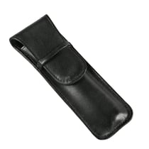 ETUI 2 SYLOS A RABAT - CUIR Satiny - 16x2,5x0,8 cm