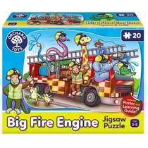 Puzzle - Big Fire Engine - 20 pieces - Multicolore - Pour enfants a partir de 24 mois