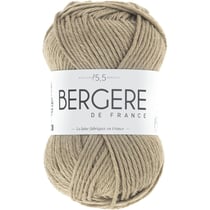 Pelote de laine - Jute - 50% Laine mérinos 50% acrylique - Bergère de France - Image