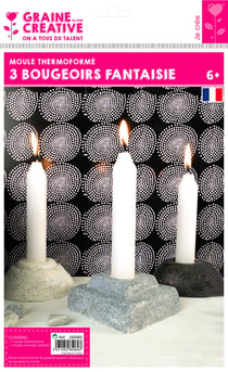 MOULE THERMO 3 BOUGEOIRS FANTAISIE