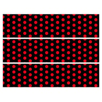 Contours de gâteaux - Pois Rouge/Noir