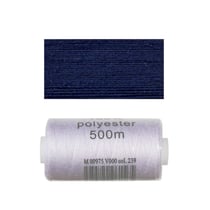 Bobine 500m fil polyester Bleu de France
