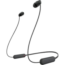 Ecouteurs intra-auriculaire tour de cou sans fil Bluetooth Sony WI-C100 Noir