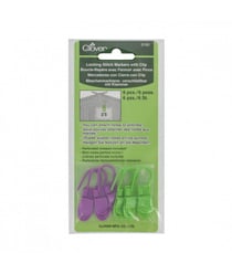 Boucles-repères avec fermoir avec pince - Clover Multicolore