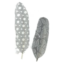 3X2 PLUMES - BLACK et WHITE