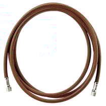 Raccord tressé Compresseur Aérographe Sparmax 3 m orange/noir