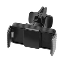 Support Voiture Smartphone Fixation Grille d'aération Rotatif 360° Noir