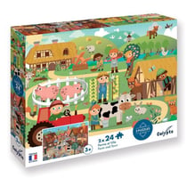 puzzle 2X24 P Ferme et Ville