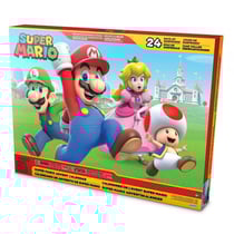 Calendrier de l'avent super mario figurines et accessoires - nintendo - jakks