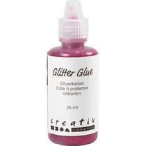 Colle à paillettes, rose, 25 ml/ 1 flacon