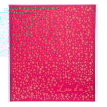 Livre d'or 140 pages tranche or Plum' - Framboise - Exacompta