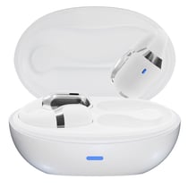 Ecouteurs Bluetooth Sport Rose Etanche IPX5 Avec Réduction De Bruit Et Longue Autonomie Blanc YONIS