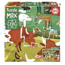 28 pieces La Ferme Puzzle Max